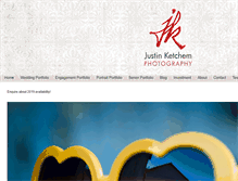 Tablet Screenshot of justinkphotography.com